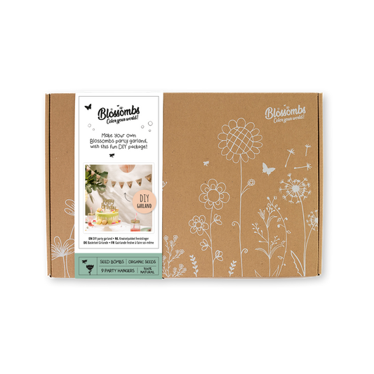 Large DIY giftbox van Blossombs met banderol. 