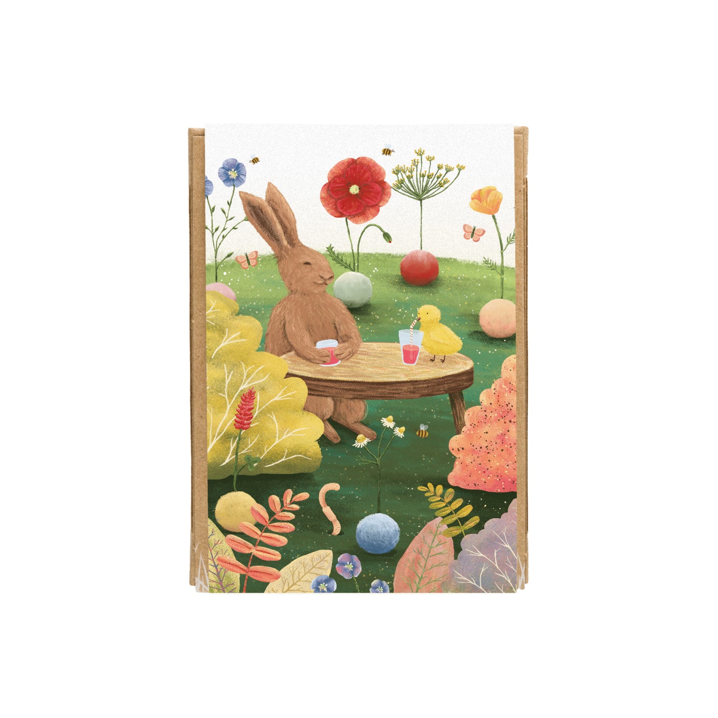 Gift Box Mini met 4 bloembommetjes - Easter Wonderland