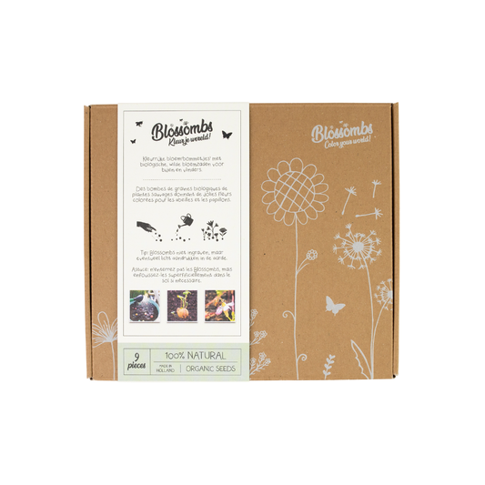 Gift Box Medium met 9 Blossombs zaadbommetjes
