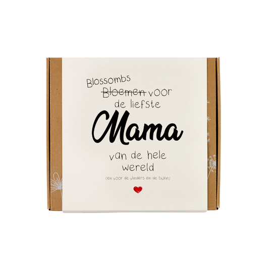 Moederdag Gift Box Medium "Mama" met 9 Zaadbommetjes