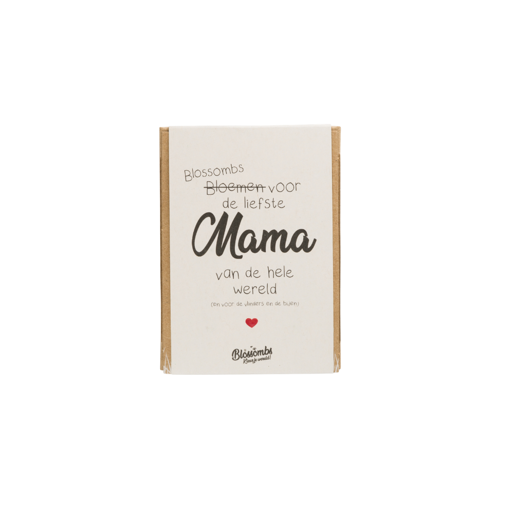 Moederdag Gift Box Mini "Mama" met 4 zaadbommetjes