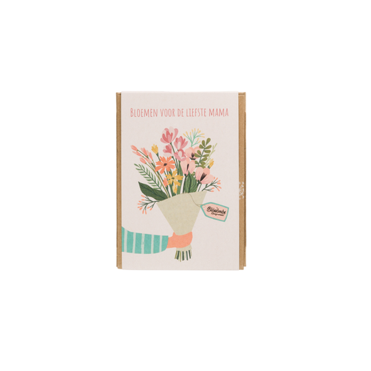 Moederdag Gift Box Mini "Boeket" met 4 zaadbommetjes