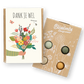 Geschenkdoosje 'dank je wel' met zaadbommetjes van Blossombs