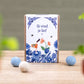 Gift Box Mini met 4 zaadbommetjes - Delft Blue Kisses