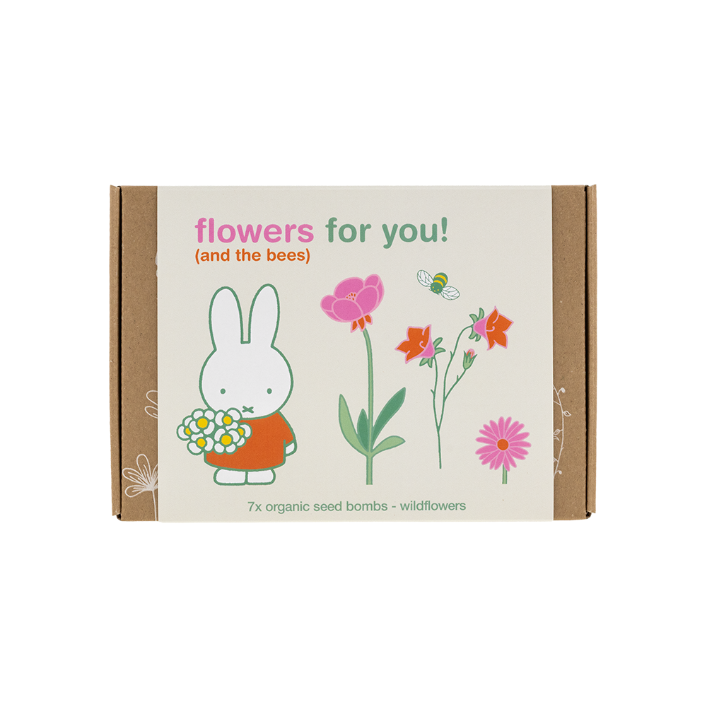 Nijntje Gift Box Small met 7 Zaadbommetjes - Flowers For You