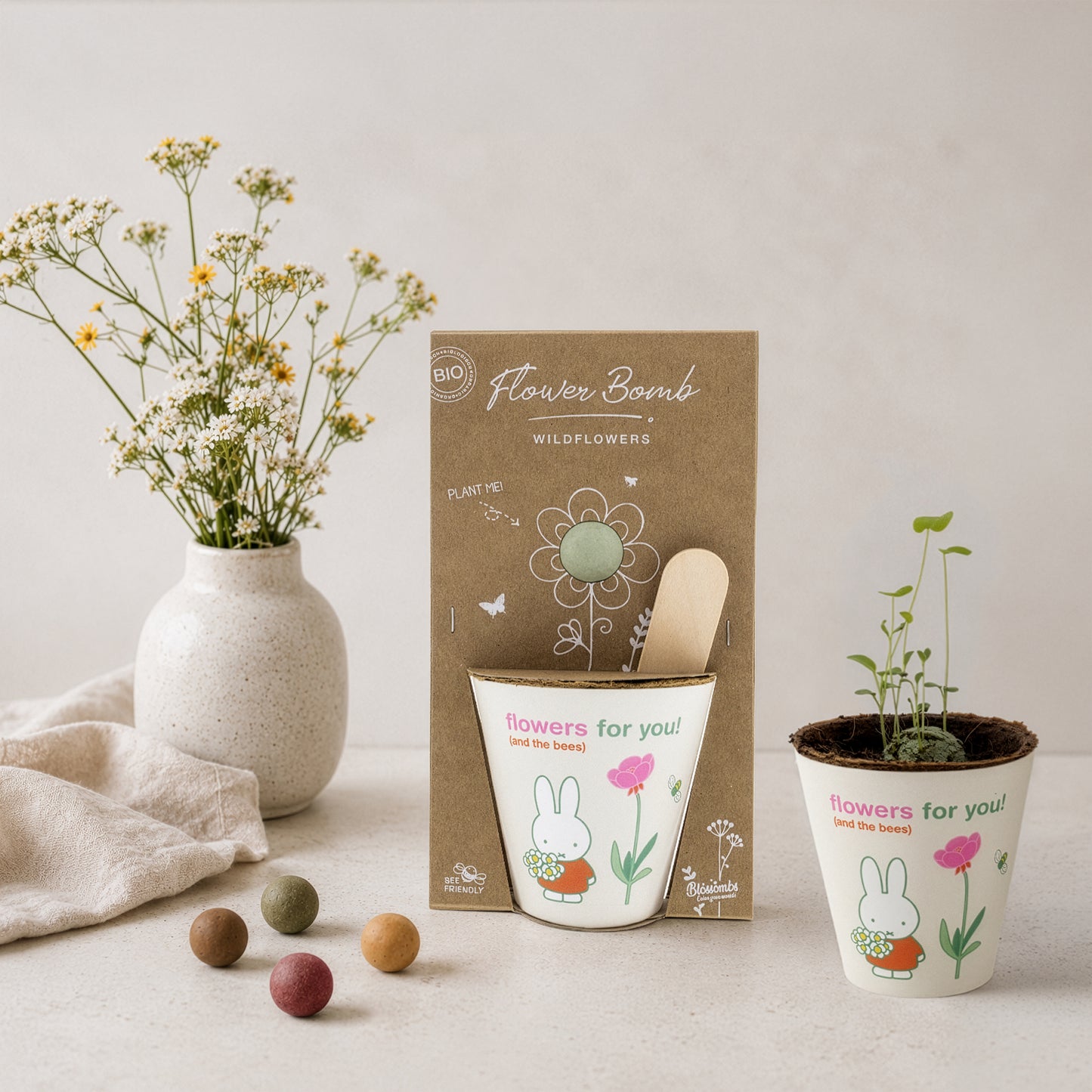 Nijntje Grow Kit met Zaadbommetje - Flowers For You