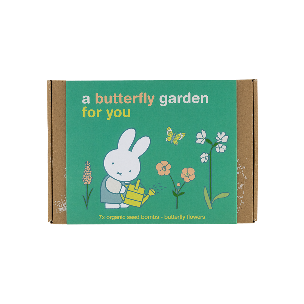 Nijntje Gift Box Small met 7 Zaadbommetjes - Butterfly Garden For You