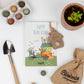 Hanger Huis met zaadbommetje op kaart 'Happy New Home'