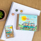 Gift Box Small Schoolbus "Bedankt" met 7 Wilde bloemen Mix Zaadbommetjes